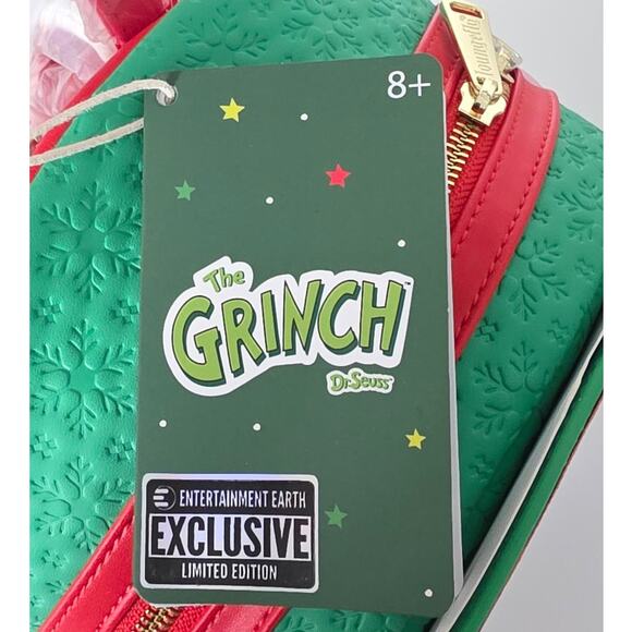 Loungefly How the Grinch Stole Christmas Grinch Christmas Sweater Mini-Backpack main image 5